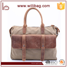 Top Grade Business Tote Messenger Bag Leisure Canvas Men Handbag